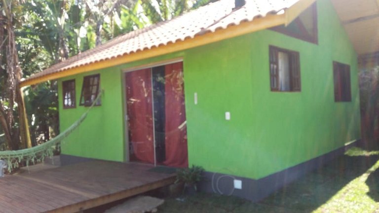 chale aconchegante vista pro bau